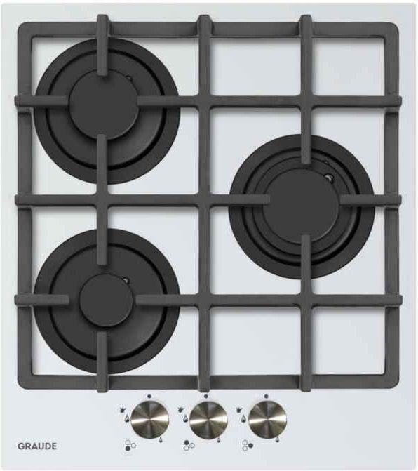 Газовая варочная панель Graude GS 45.1 W — ракурс 1 из 2