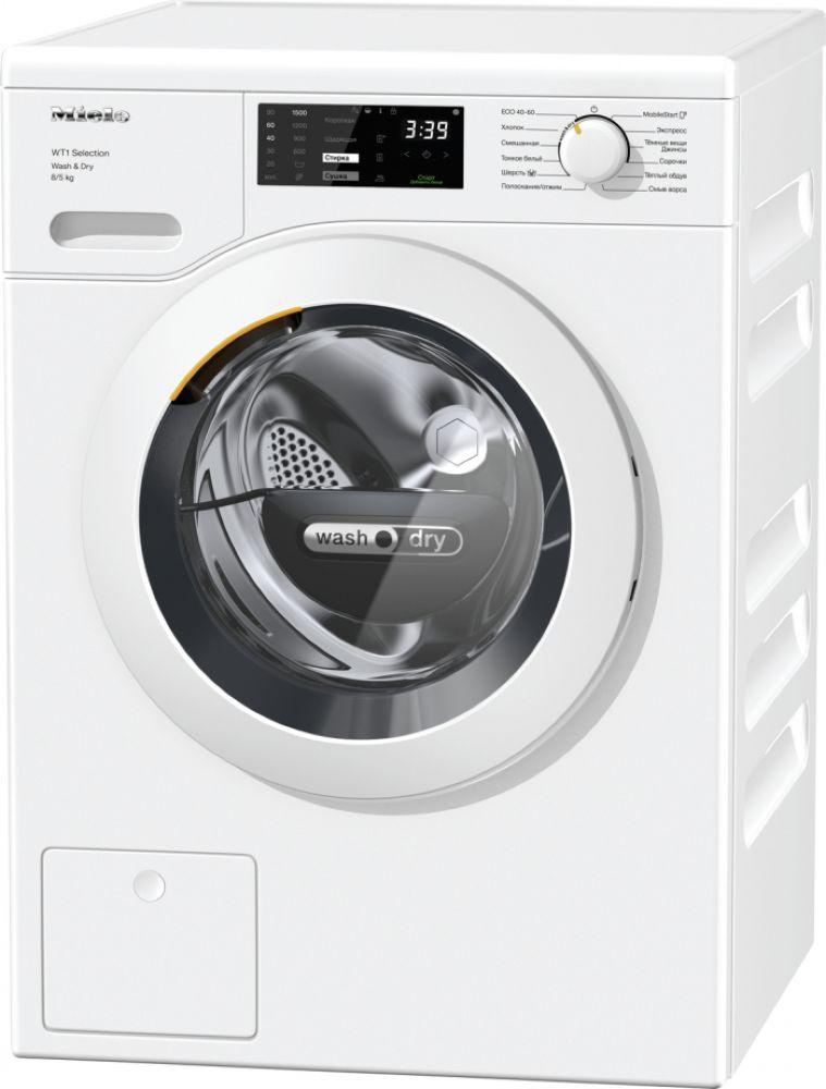 Стирально-сушильная машина Miele WTD 163 WCS — ракурс 1 из 2