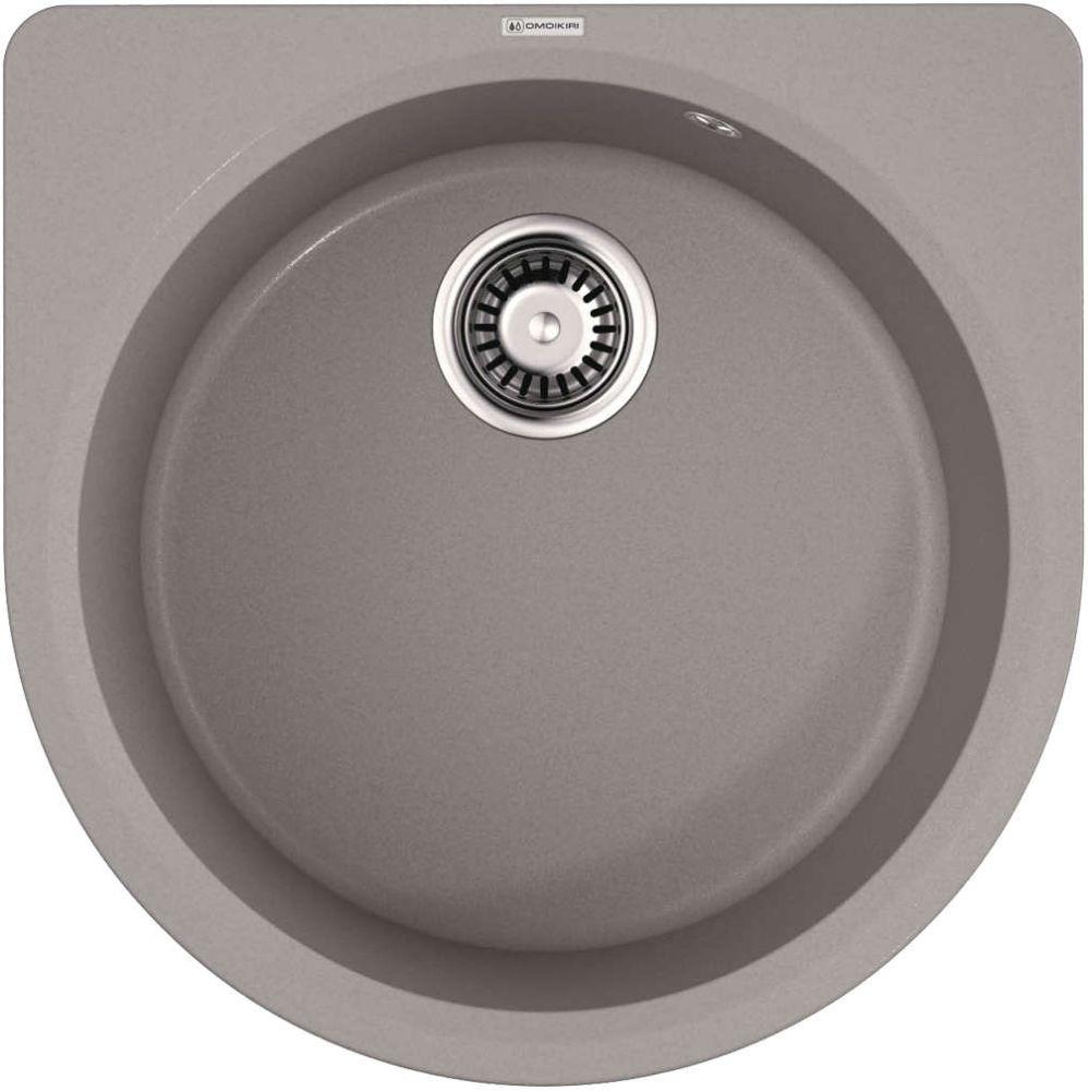 Кухонная мойка Omoikiri Akegata 51-GR (4993756) — ракурс 1 из 2