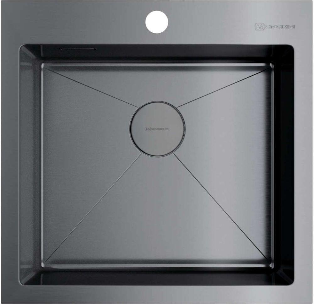 Кухонная мойка Omoikiri Akisame 51-GM (4973440) — ракурс 1 из 2