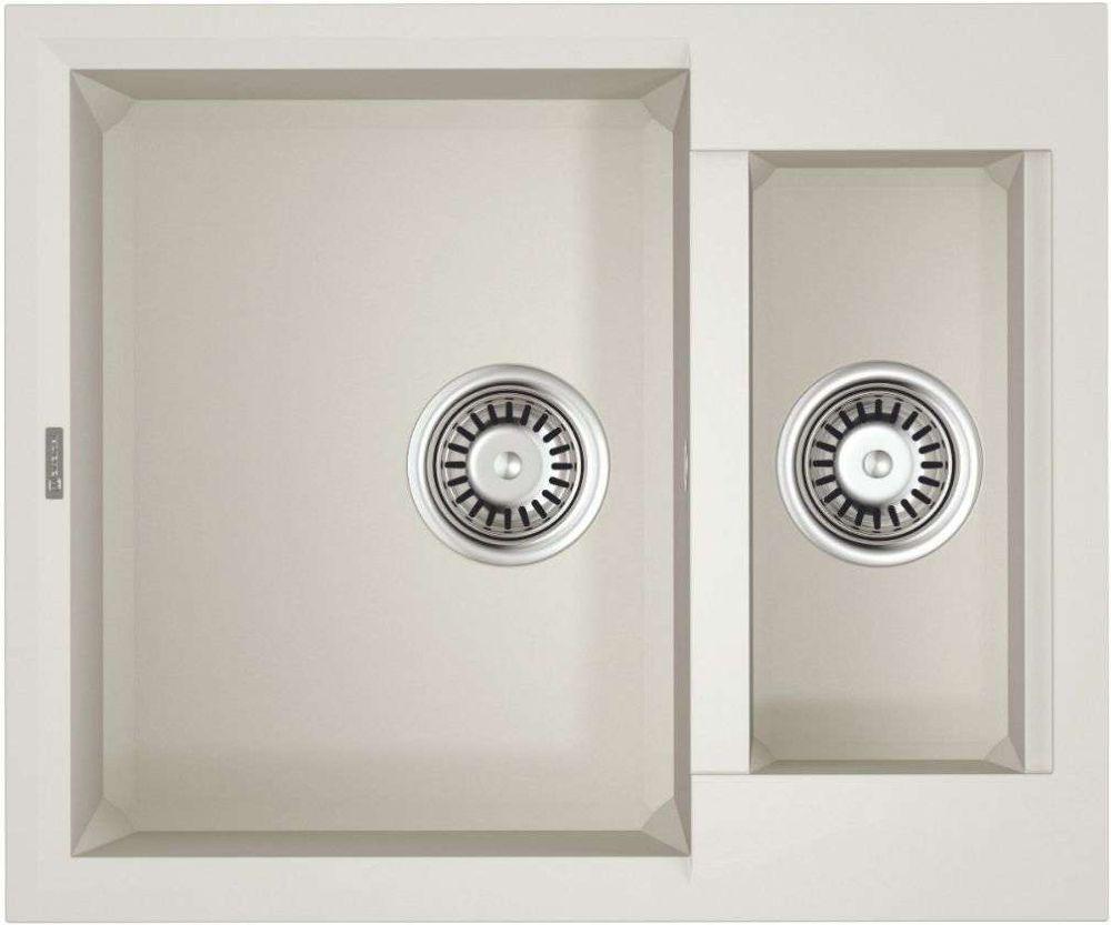 Кухонная мойка Omoikiri Sakaime 60-2-WH (4993911) — ракурс 1 из 2
