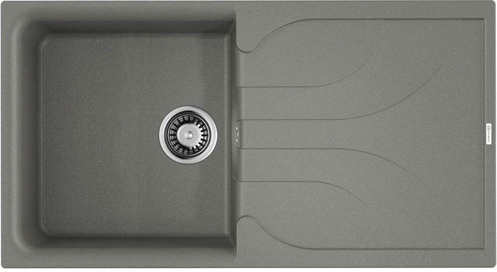 Кухонная мойка Omoikiri Yasugata-100-GR (4993568) — ракурс 1 из 2