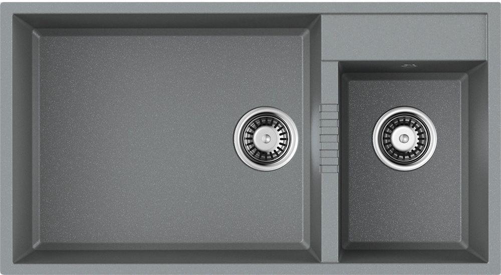 Кухонная мойка Omoikiri Tedori 85-2-U-GR (4993542) — ракурс 1 из 2
