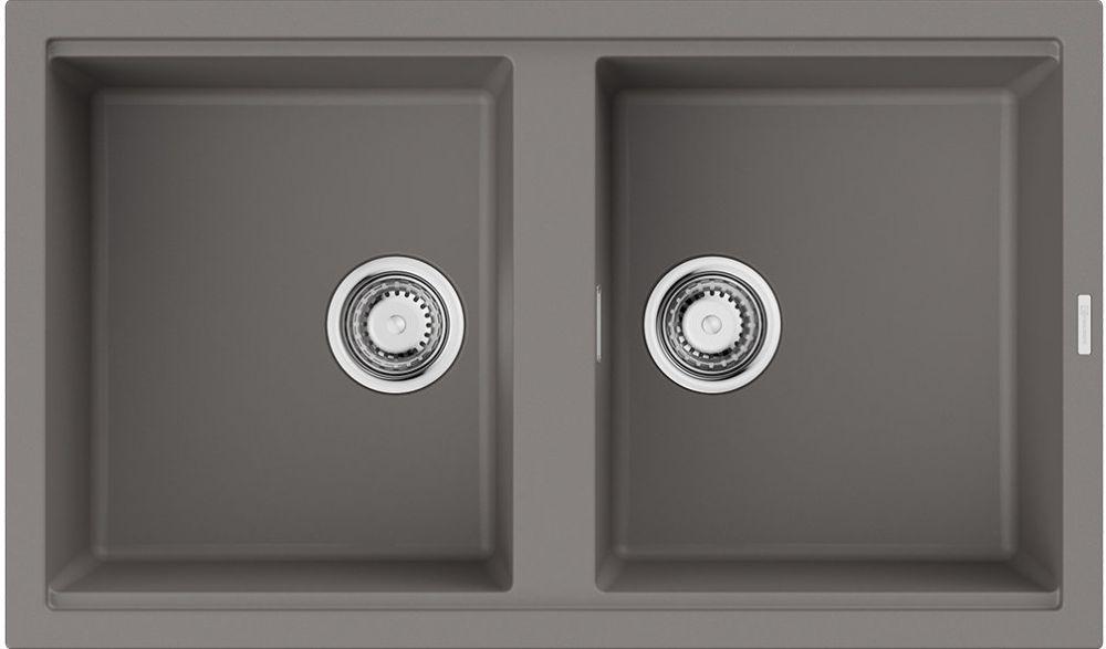 Кухонная мойка Omoikiri Kitagawa 86-2-GR (4993491) — ракурс 1 из 2