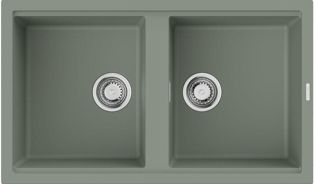 Кухонная мойка Omoikiri Kitagawa 86-2-WG (4993731) — ракурс 1 из 2