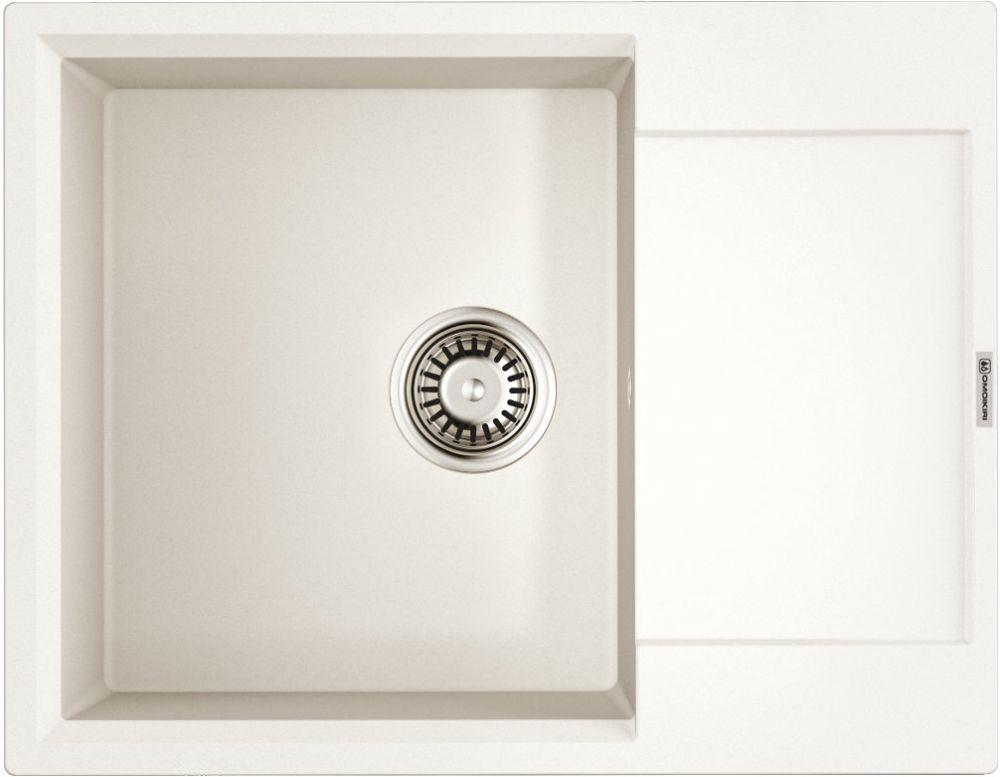 Кухонная мойка Omoikiri Daisen 65T-WH (4993514) — ракурс 1 из 2