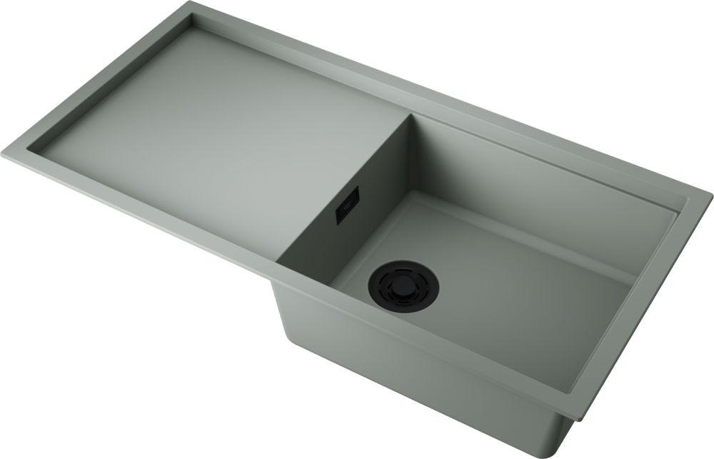 Кухонная мойка Omoikiri Sintesi 100-WG (4997128) — ракурс 1 из 4
