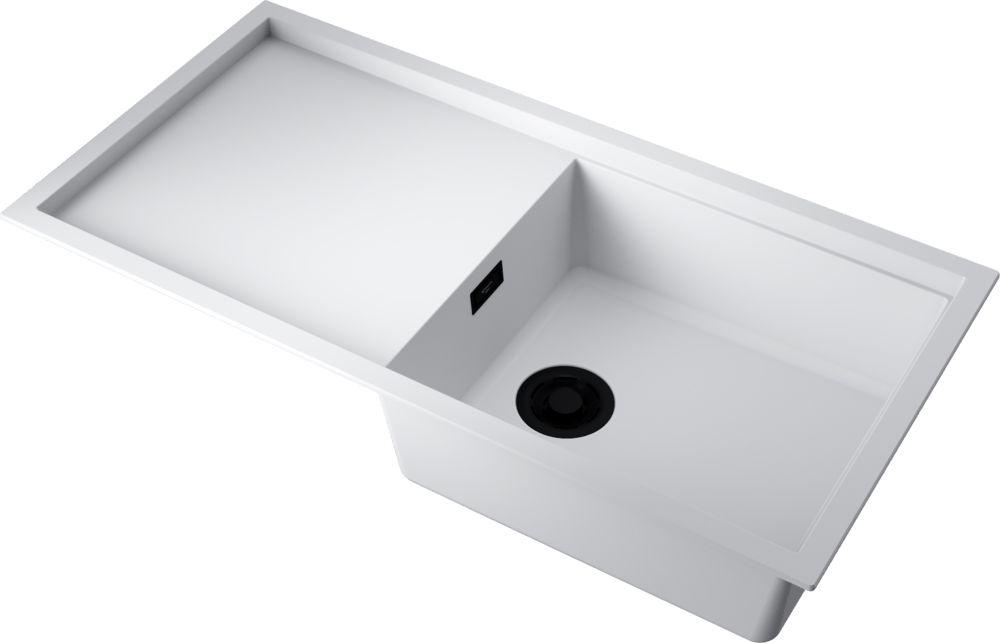 Кухонная мойка Omoikiri Sintesi 100-WH (4997126) — ракурс 1 из 4