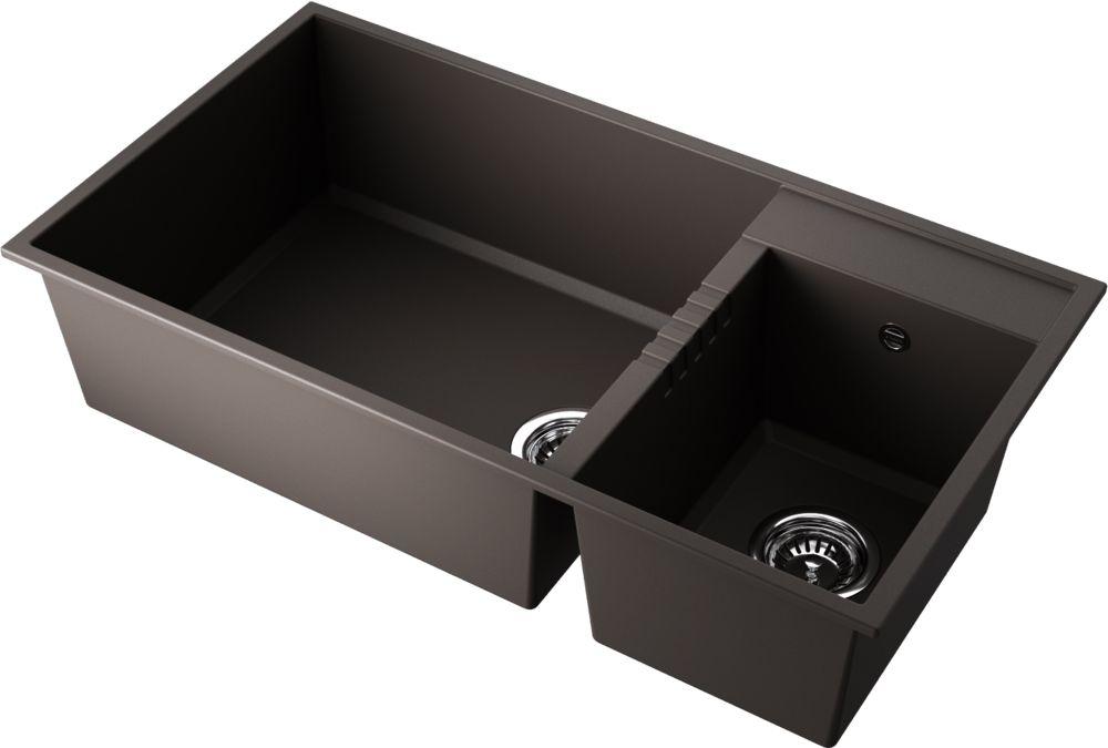Кухонная мойка Omoikiri Tedori 85-2-U-ES (4997240) — ракурс 1 из 4