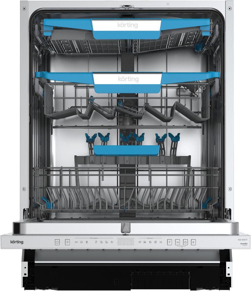 Встраиваемая посудомоечная машина Körting KDI 60877 — ракурс 1 из 5