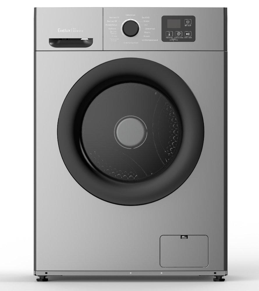 Узкая стиральная машина Evelux EW 46121 S — ракурс 1 из 3