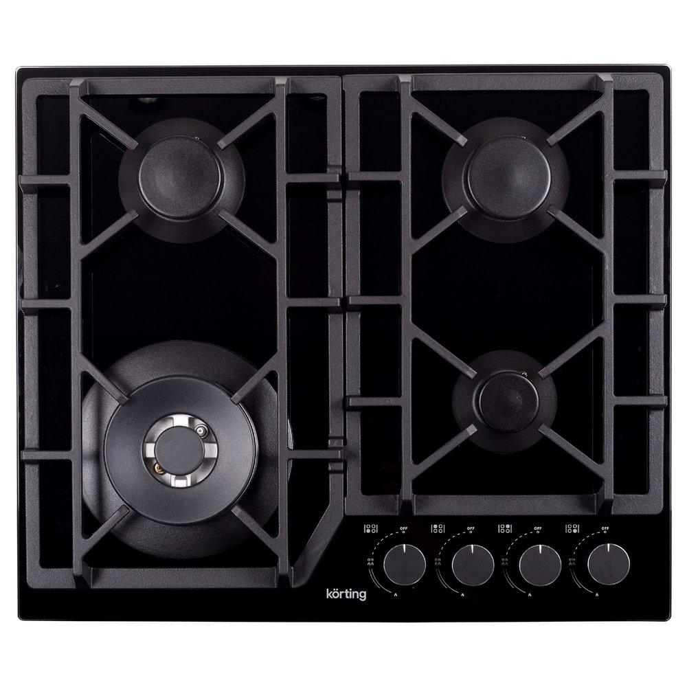 Газовая варочная панель Körting HGG 6919 CTN — ракурс 1 из 6