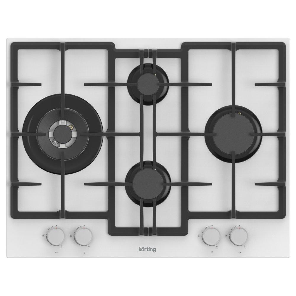 Газовая варочная панель Körting HGG 67009 CQTW — ракурс 1 из 3