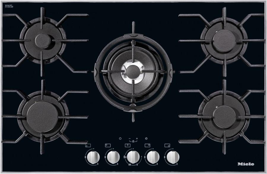 Газовая варочная панель Miele KM 3034-1 — ракурс 1 из 4
