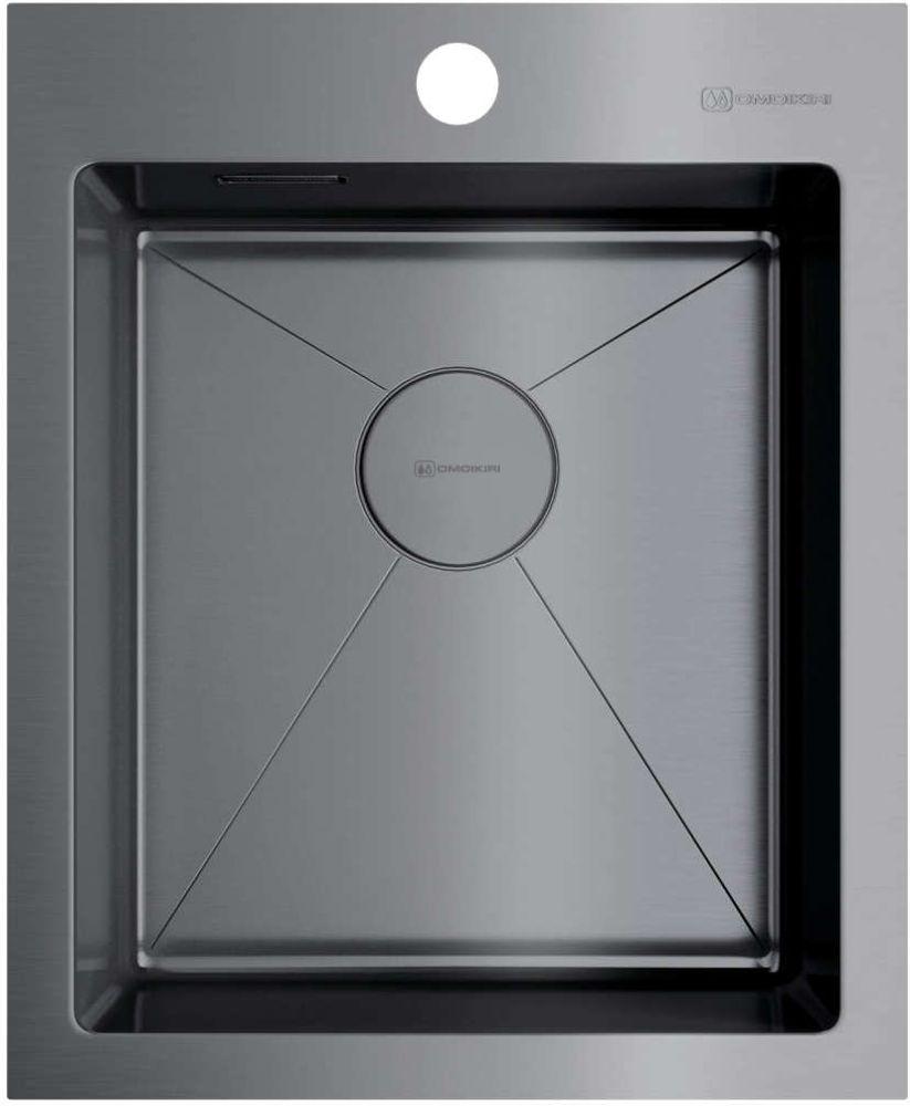 Кухонная мойка Omoikiri Akisame 41-GM (4973094) — ракурс 1 из 2