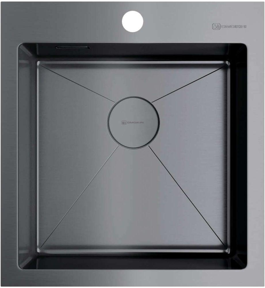 Кухонная мойка Omoikiri Akisame 46-GM (4973095) — ракурс 1 из 2
