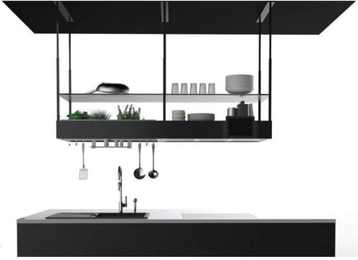 Островная вытяжка Falmec SPAZIO ISOLA 180 BK — ракурс 1 из 2