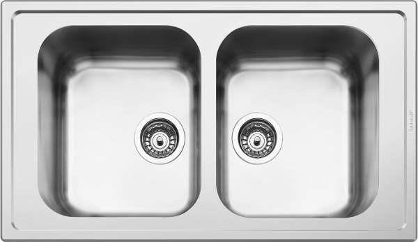 Кухонная мойка Smeg LLR 862-2 — ракурс 1 из 2