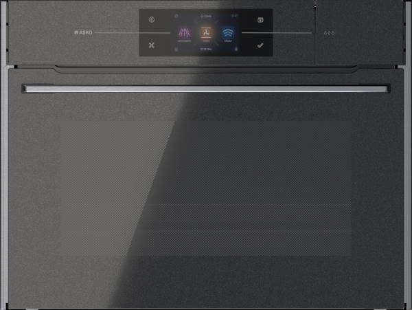 Компактный духовой шкаф с микроволновкой Asko OCSM 8478G — ракурс 1 из 4