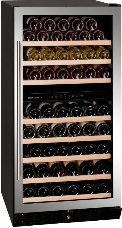 Встраиваемый винный шкаф Dunavox DX-94.270SDSK — ракурс 1 из 3