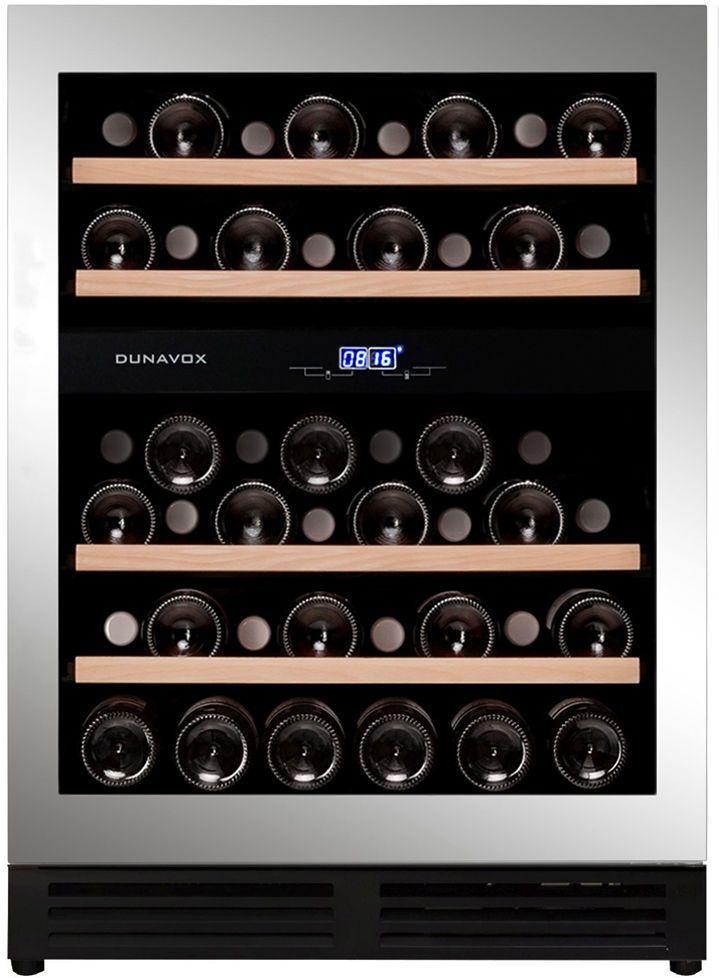 Встраиваемый винный шкаф Dunavox DAUF-45.125DSS.TO — ракурс 1 из 5
