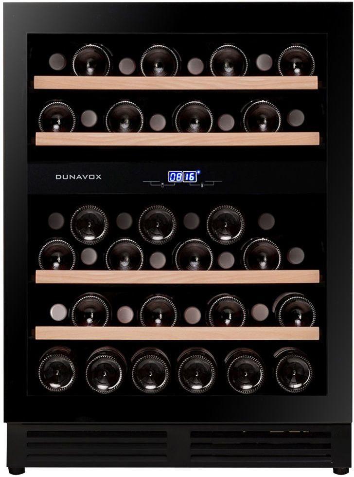 Встраиваемый винный шкаф Dunavox DAUF-45.125DB.TO — ракурс 1 из 5