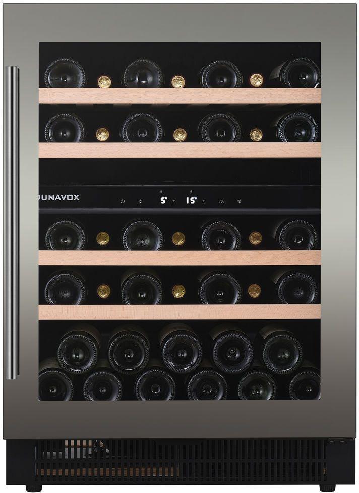Встраиваемый винный шкаф Dunavox DAUF-39.121DSS — ракурс 1 из 5