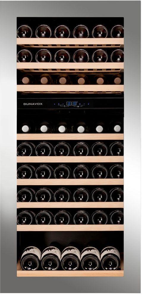 Встраиваемый винный шкаф Dunavox DAVG-72.185DSS.TO — ракурс 1 из 5