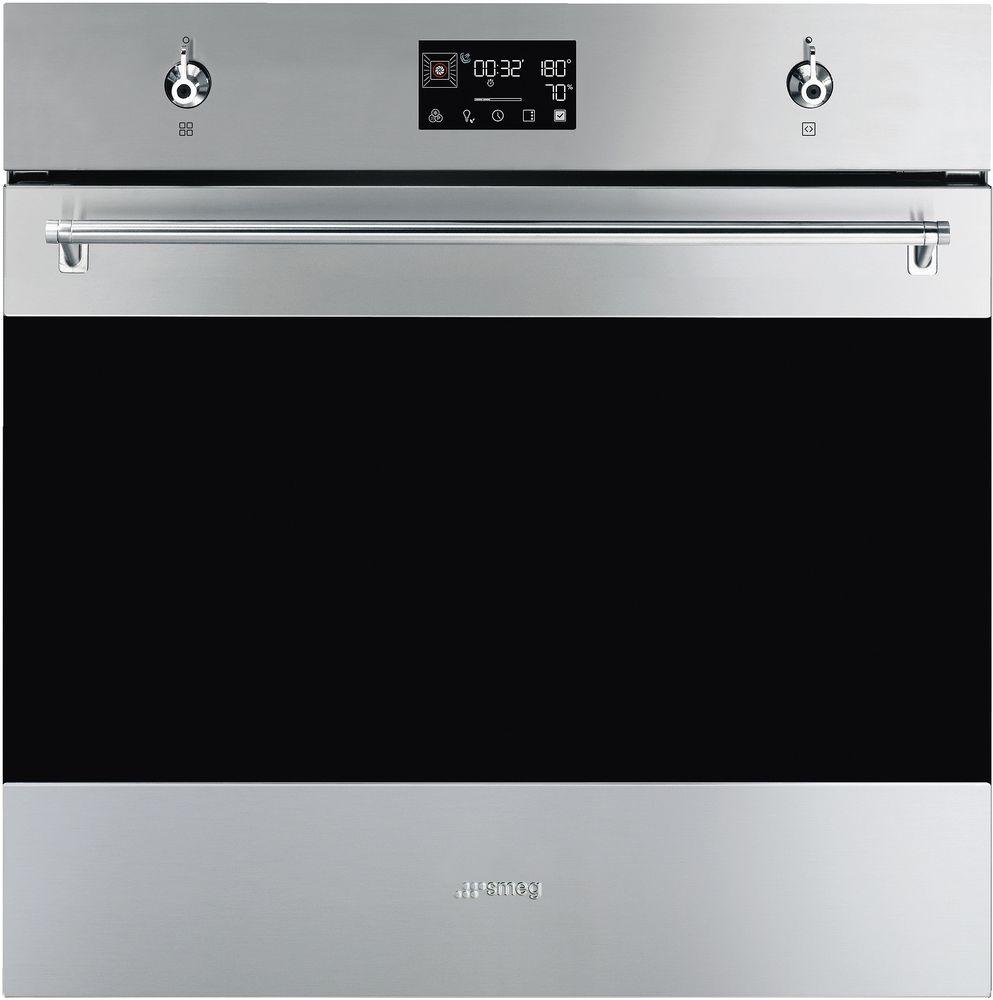 Электрический духовой шкаф Smeg SO 6302S3PX — ракурс 1 из 10