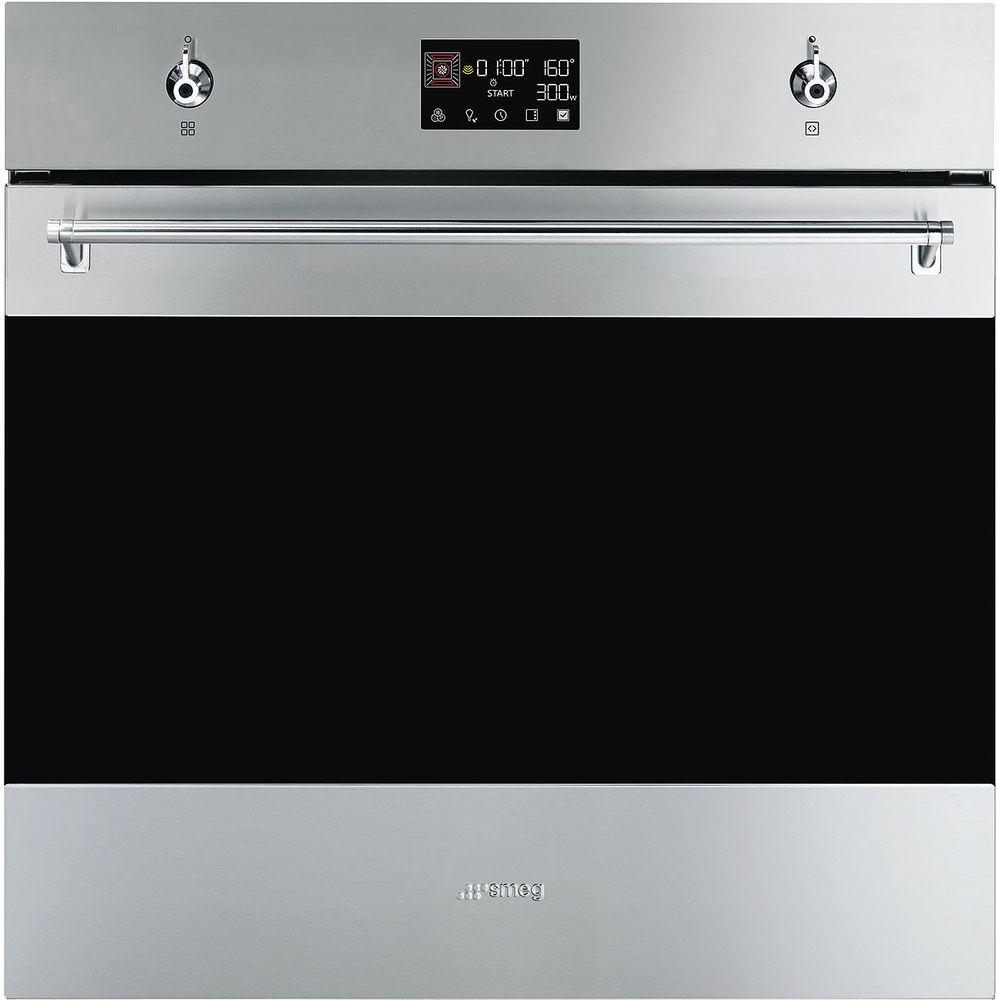 Духовой шкаф с микроволновой печью Smeg SO 6302M2X — ракурс 1 из 10