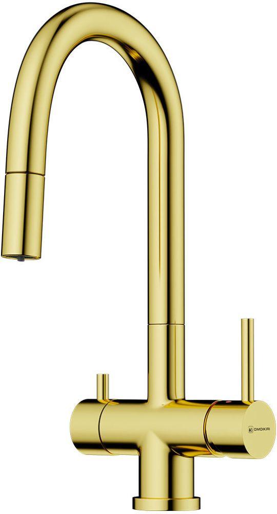 Смеситель для кухни Omoikiri Akita S-LG (4994350) — ракурс 1 из 2