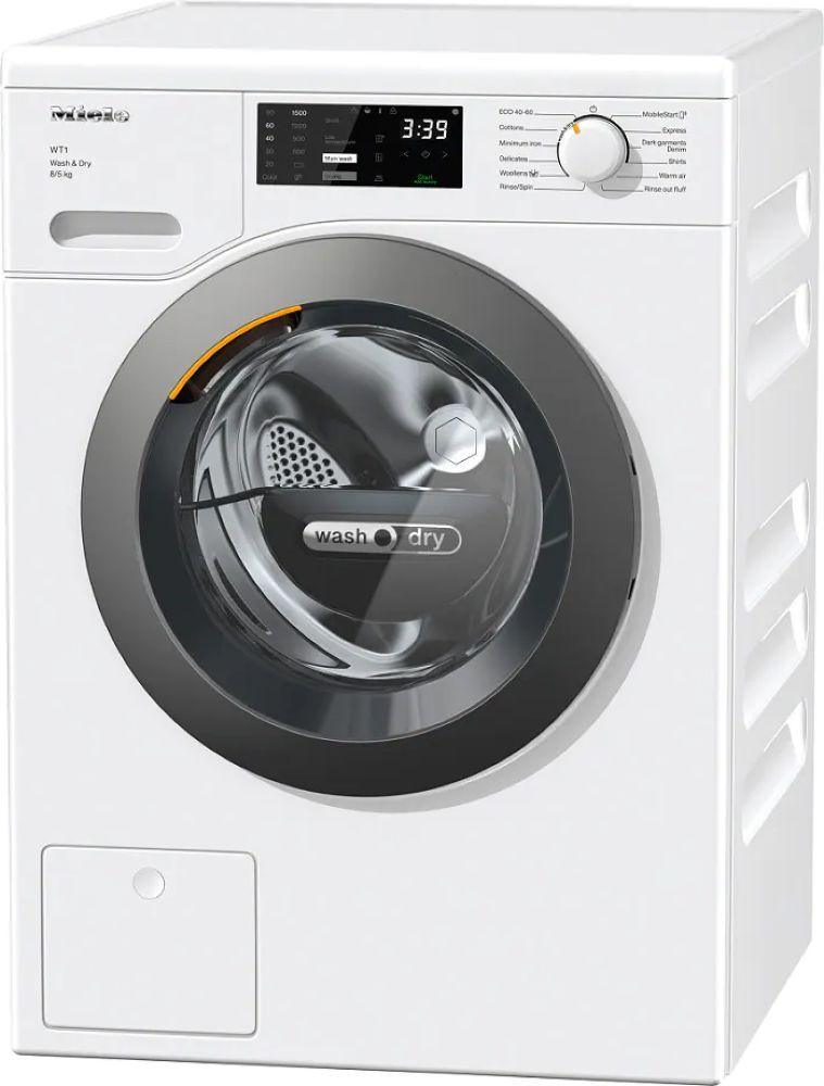 Стирально-сушильная машина Miele WTD 160 WCS — ракурс 1 из 3