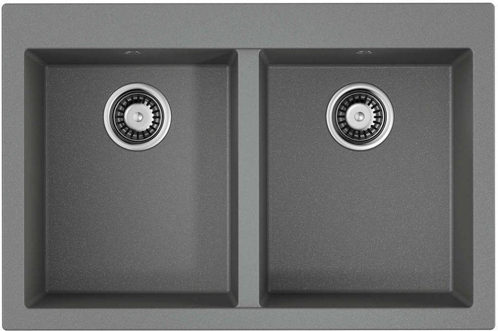 Кухонная мойка Omoikiri Bosen 80-2-GR (4993569) — ракурс 1 из 2