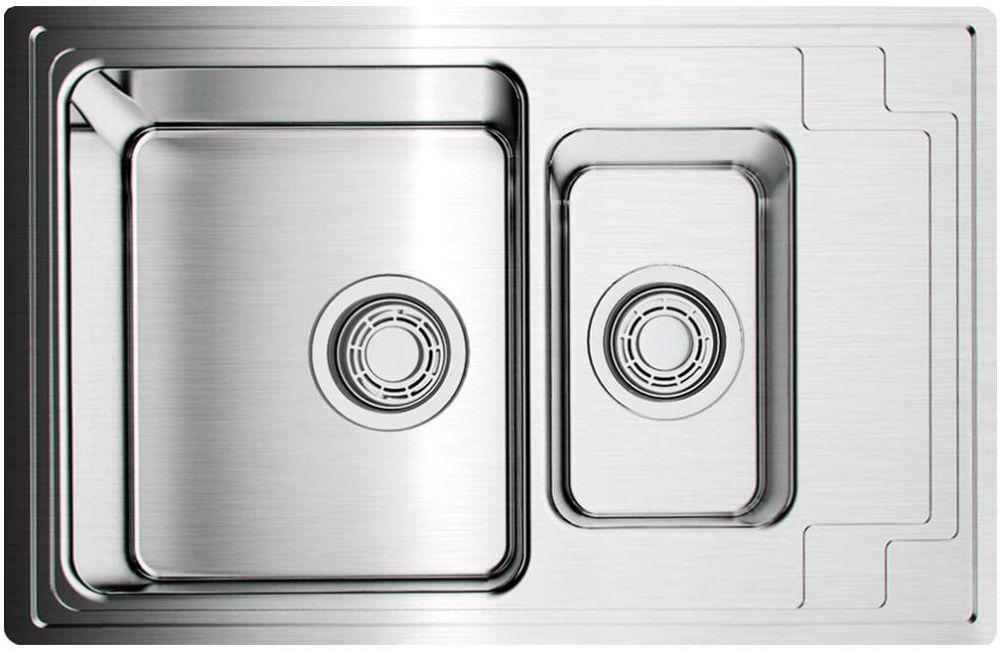 Кухонная мойка Omoikiri Mizu 78-2-IN (4973731) — ракурс 1 из 5