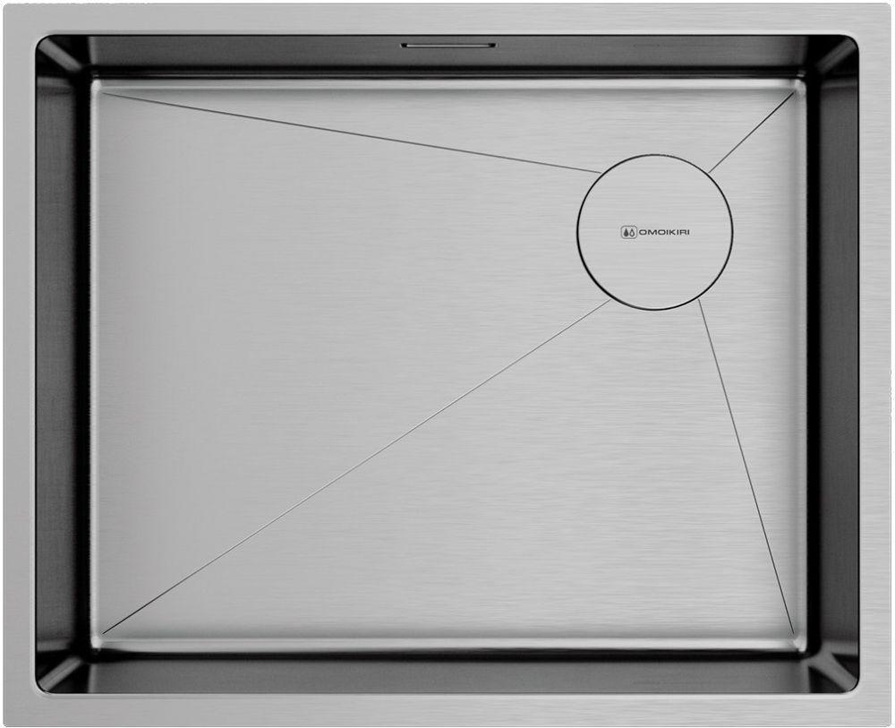 Кухонная мойка Omoikiri Taki 54-U/IF-IN Side SF (4997034) — ракурс 1 из 2
