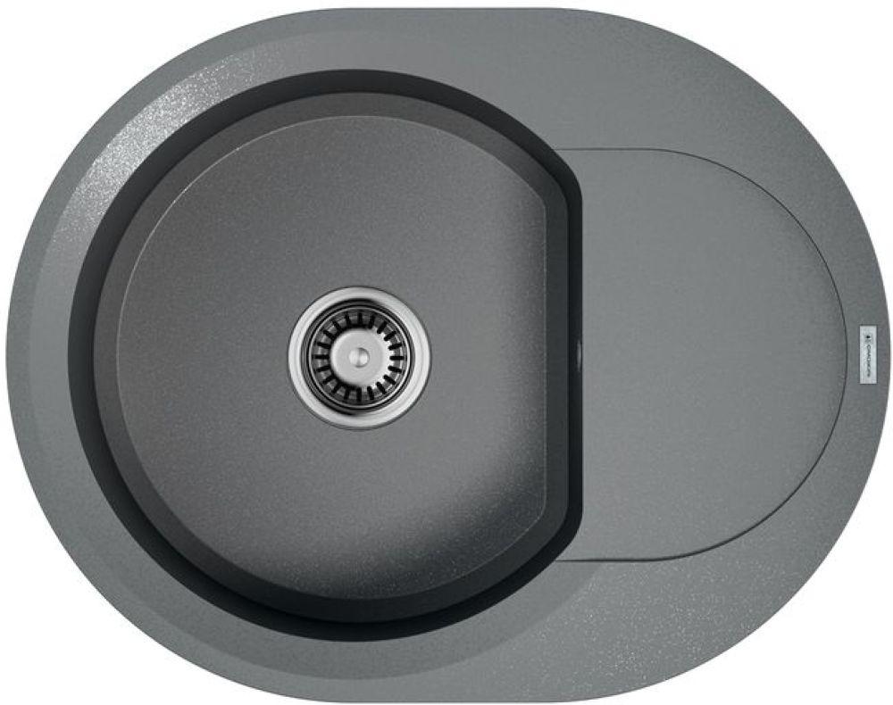 Кухонная мойка Omoikiri Sakaime 60E-GR (4993544) — ракурс 1 из 2