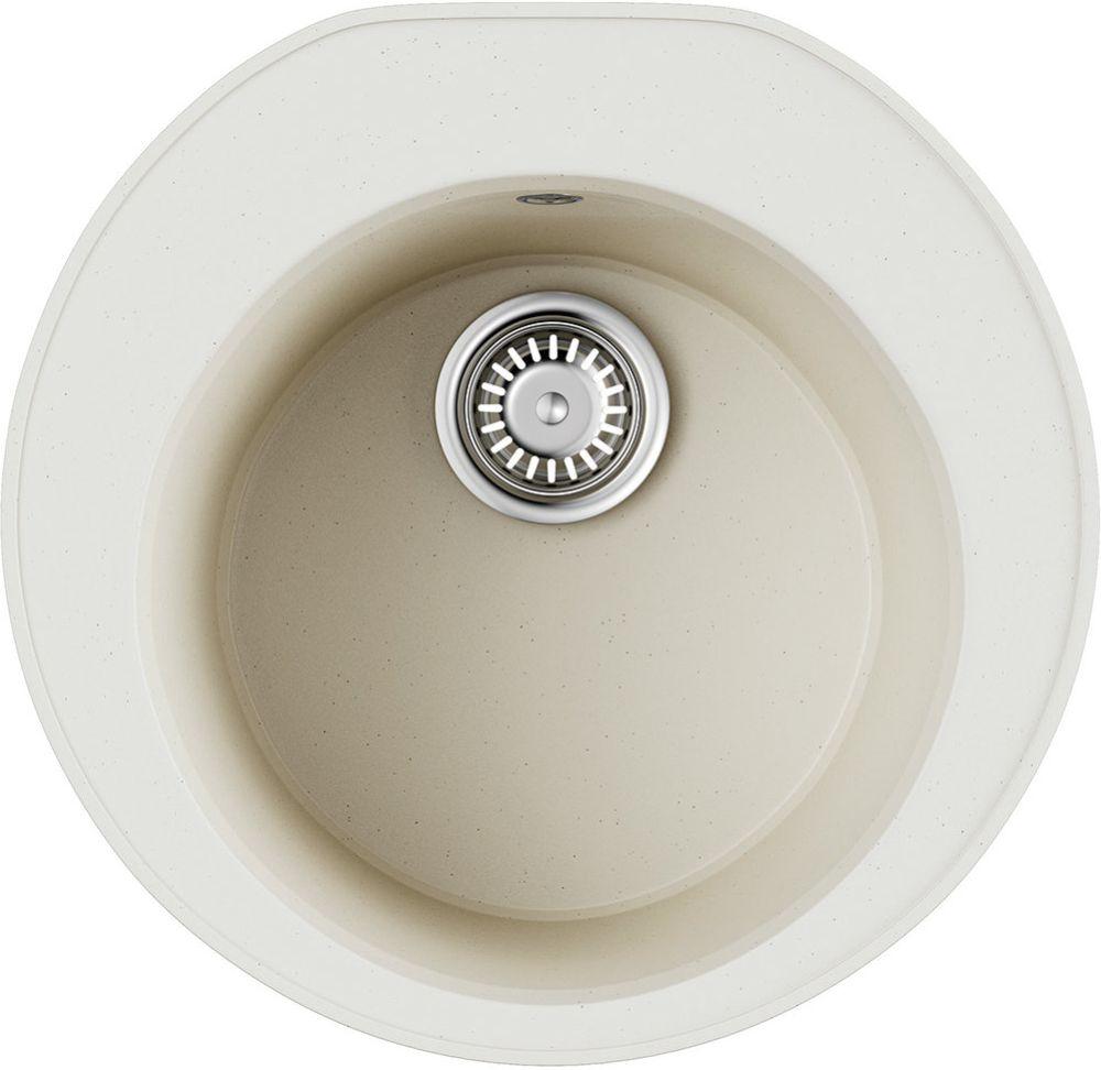 Кухонная мойка Omoikiri Miya 50R WH (4993506) — ракурс 1 из 2