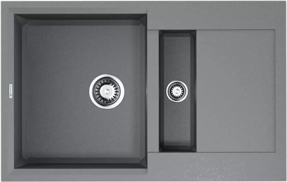 Кухонная мойка Omoikiri Sakaime 78-2-GR (4993559) — ракурс 1 из 2