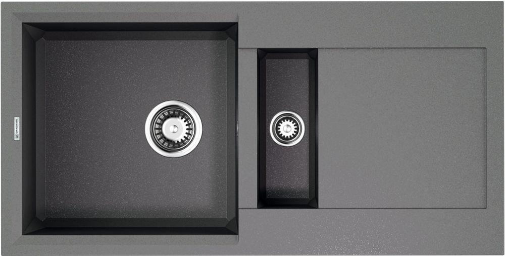 Кухонная мойка Omoikiri Sakaime 86-2-GR (4993560) — ракурс 1 из 2
