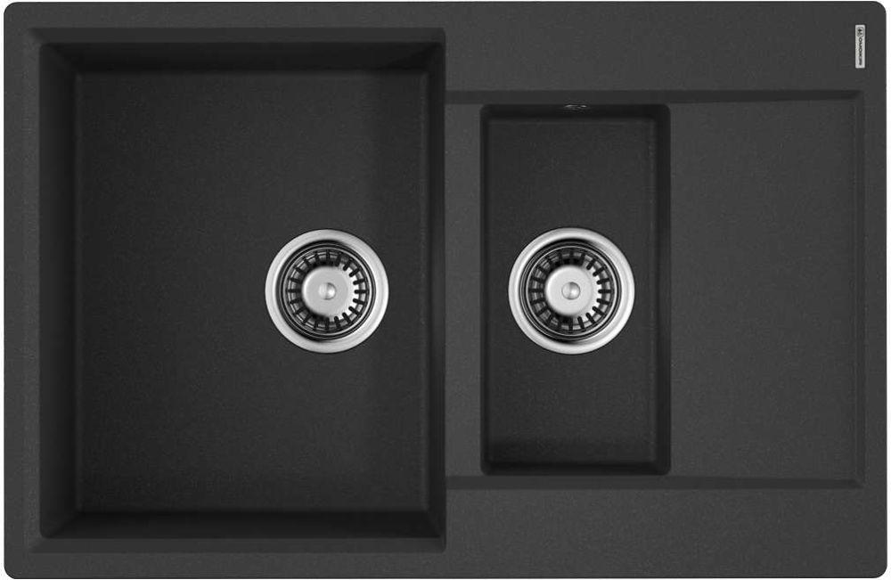 Кухонная мойка Omoikiri Daisen 78-2-BL (4993334) — ракурс 1 из 2
