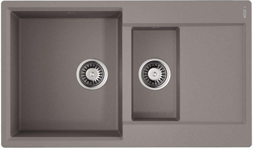 Кухонная мойка Omoikiri Daisen 86-2-GR (4993475) — ракурс 1 из 2