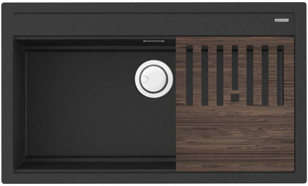 Кухонная мойка Omoikiri Kitagawa 86-LB-GB (4993794) — ракурс 1 из 2