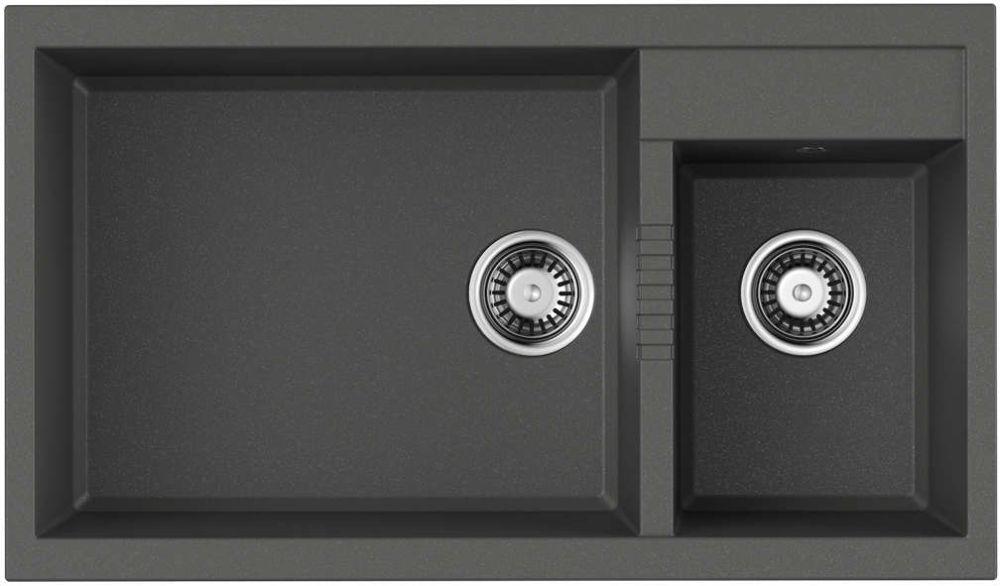Кухонная мойка Omoikiri Tedori 86-2-LB-PL (4993939) — ракурс 1 из 2