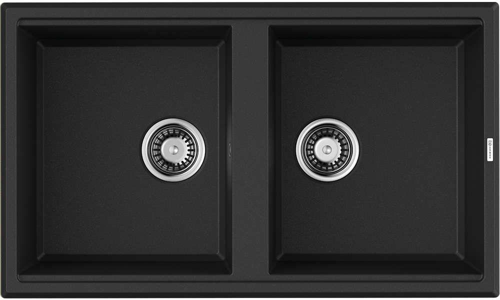 Кухонная мойка Omoikiri Tedori 86-2-BL (4993924) — ракурс 1 из 2