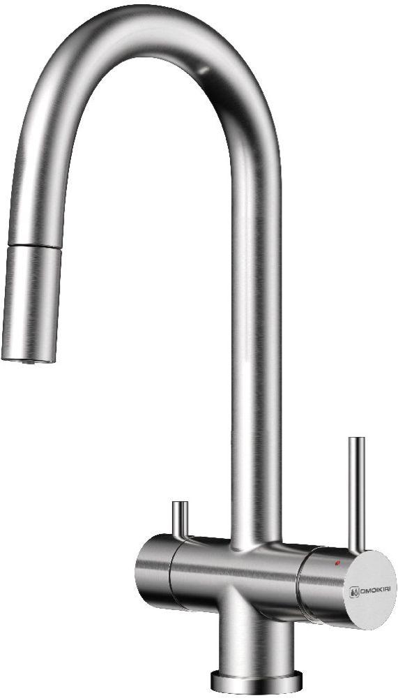 Смеситель для кухни Omoikiri Akita-S-BN (4994302) — ракурс 1 из 2