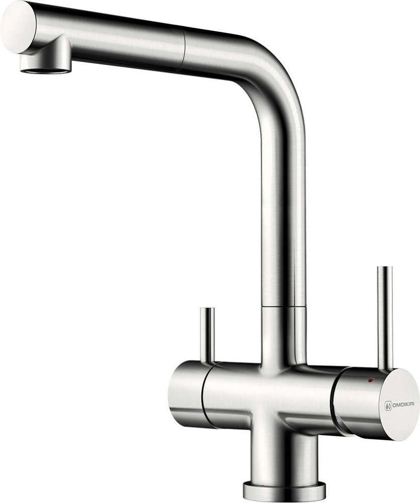 Смеситель для кухни Omoikiri Takamatsu-S-BN (4994346) — ракурс 1 из 6