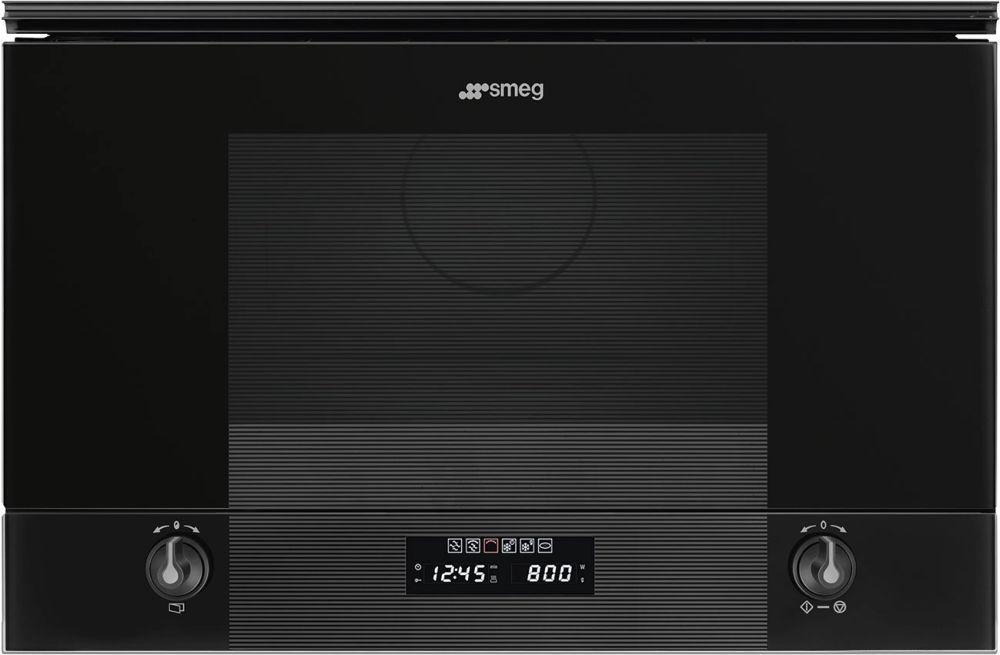 Встраиваемая микроволновая печь Smeg MP 122B3 — ракурс 1 из 2