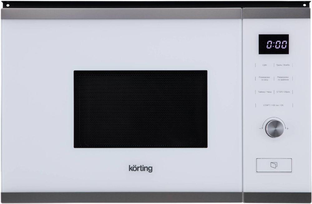 Встраиваемая микроволновая печь Körting KMI 820 GSCW — ракурс 1 из 6