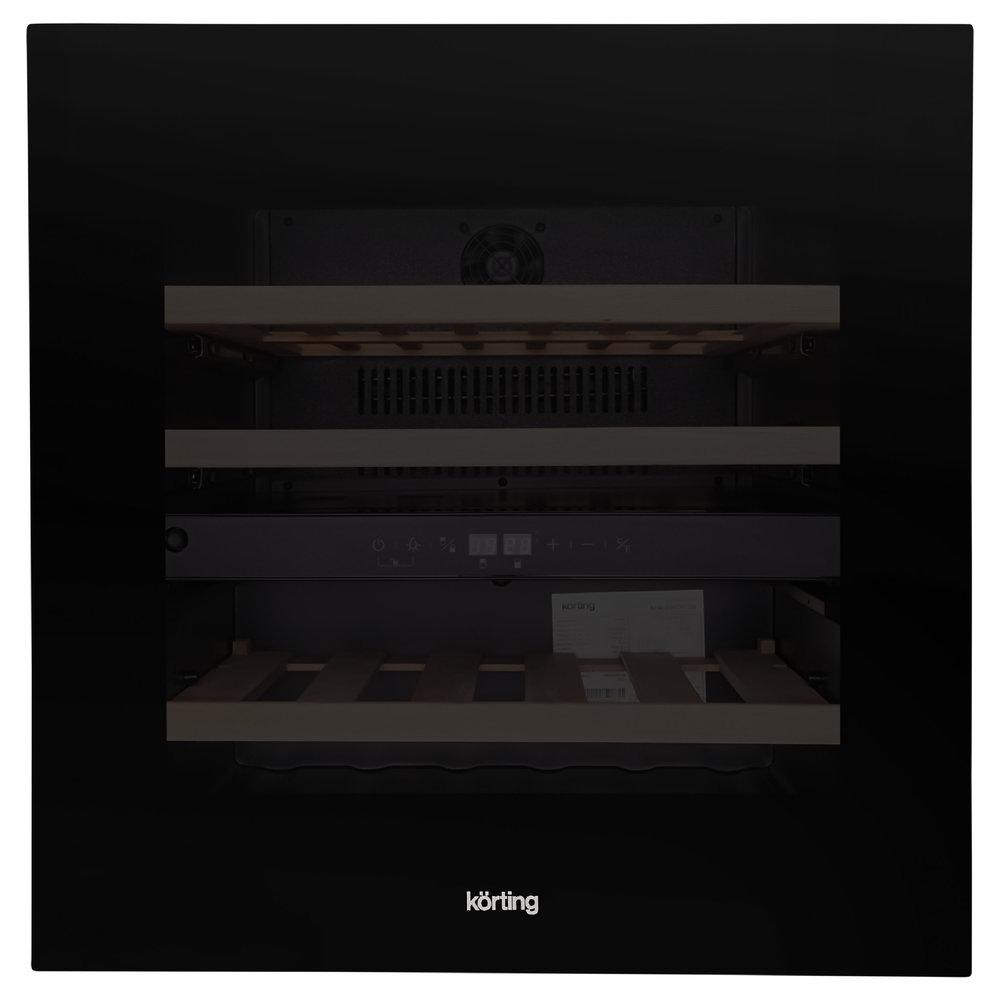 Встраиваемый винный шкаф Körting KFW 604 DB GN — ракурс 1 из 10