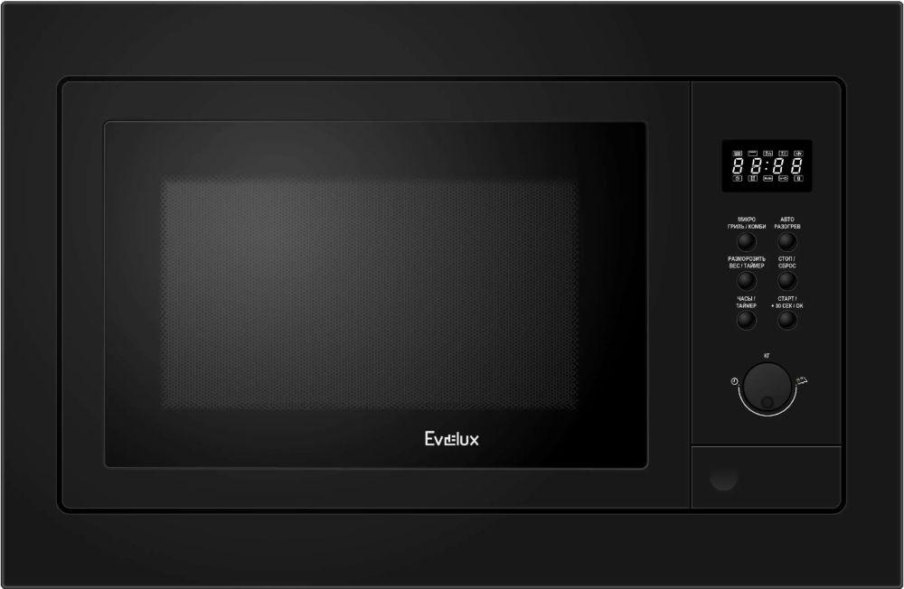 Встраиваемая микроволновая печь Evelux MW 25 B — ракурс 1 из 3